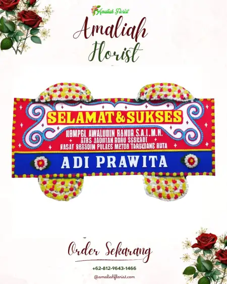 Papan Bunga Ucapan Selamat Sirkandi